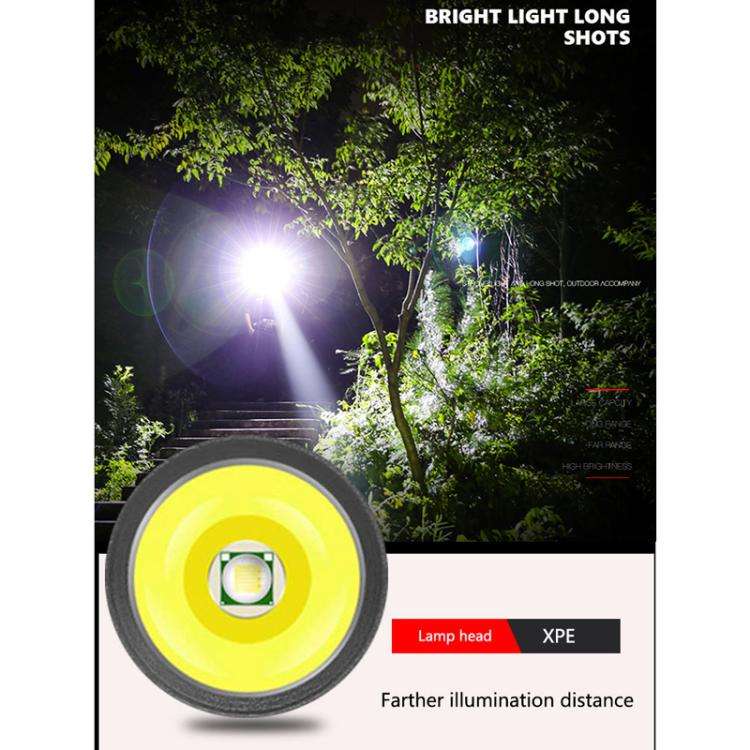 Mini Outdoor Portable XPE Fixed Focus LED Flashlight, Size: Small