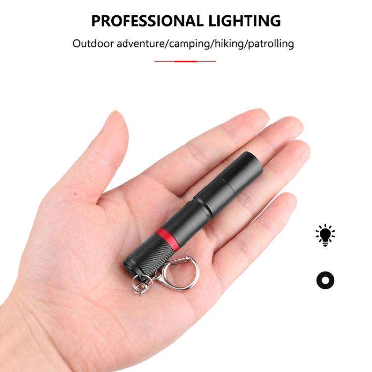 Mini Outdoor Portable XPE Fixed Focus LED Flashlight, Size: Small