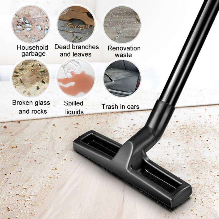 For Karcher NT18 / NT20 / NT30 Vacuum Cleaner Floor Cleaning Brush, Style: Black Brush