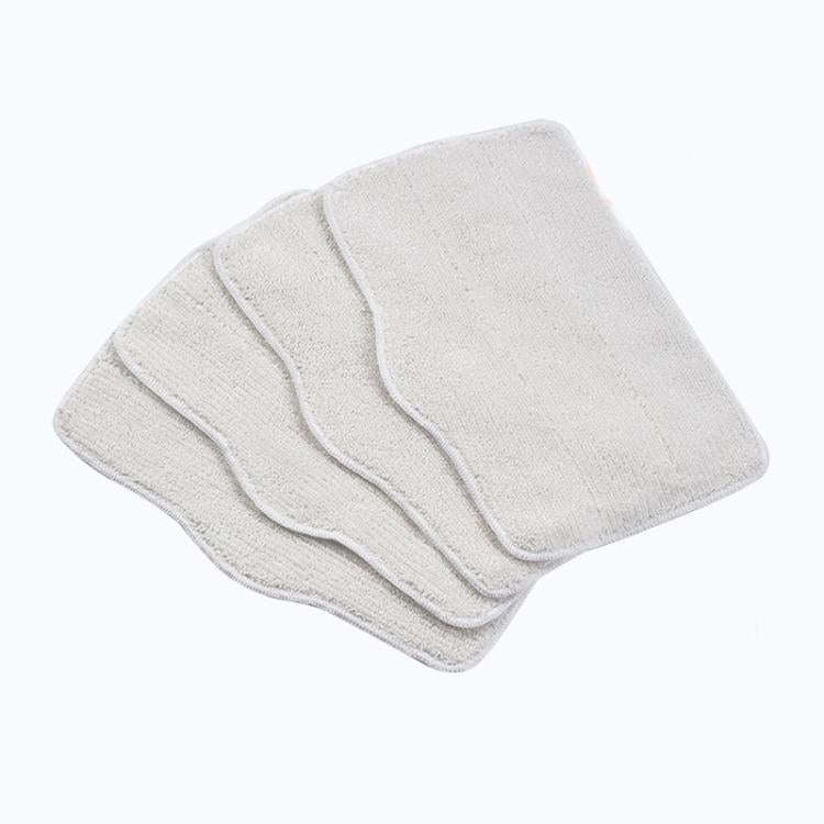 2pcs /pack Rag Mop Pad for XiaoMi Deerma Steam Mop ZQ610 ZQ600 ZQ100(White)