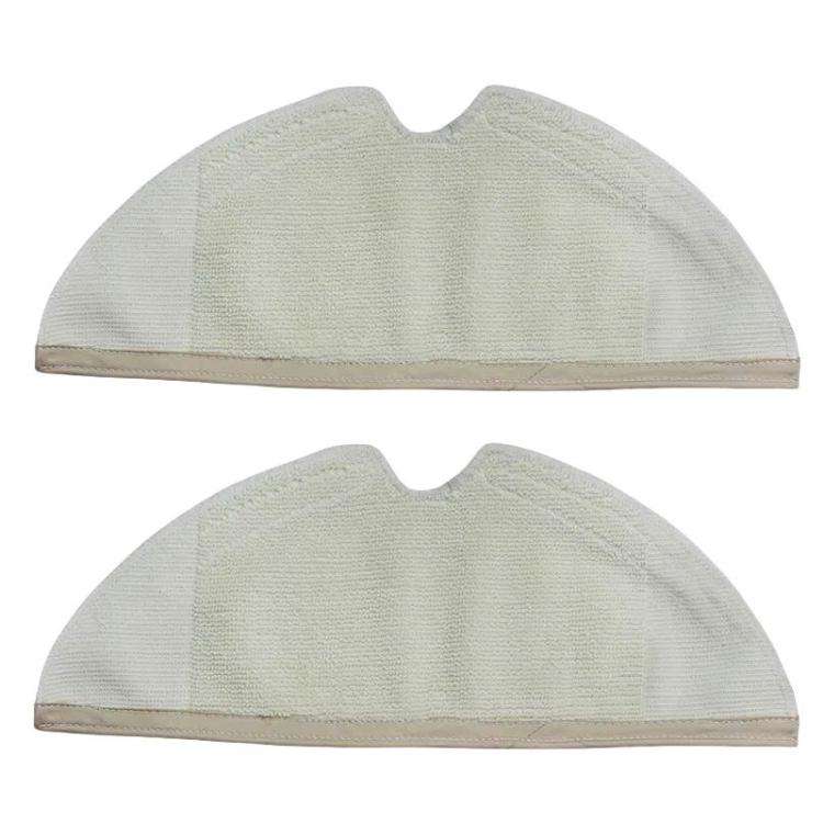 2pcs /pack Rag Mop Pad For Xiaomi Mi Smart Robot 2nd Generation S50 S51 Vacuum Cleaner 30x11cm(Be...