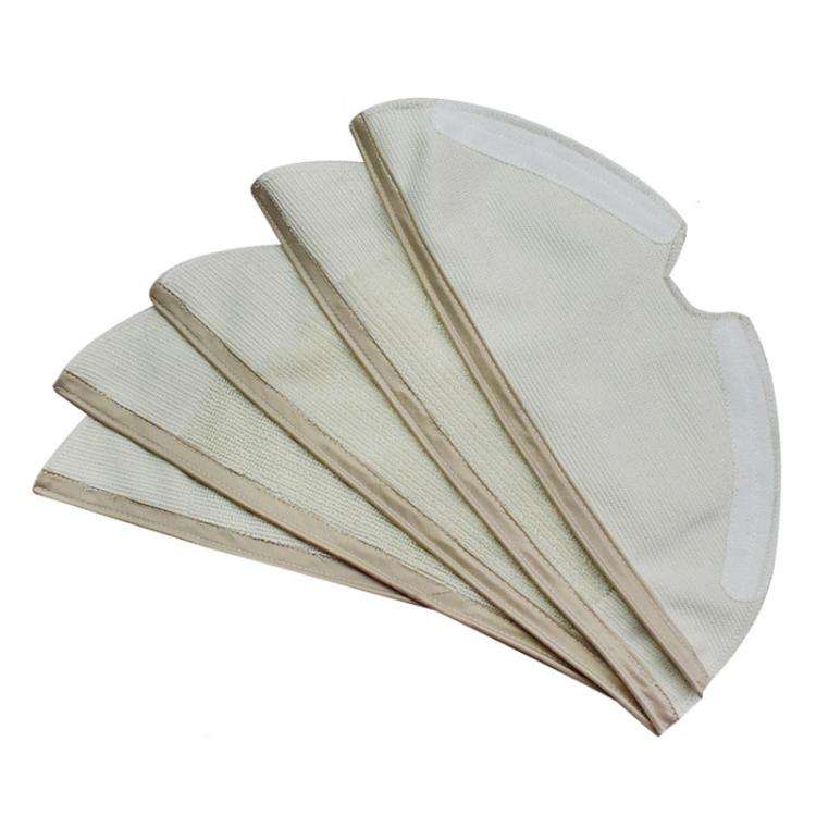 2pcs /pack Rag Mop Pad For Xiaomi Mi Smart Robot 2nd Generation S50 S51 Vacuum Cleaner 30x11cm(Be...