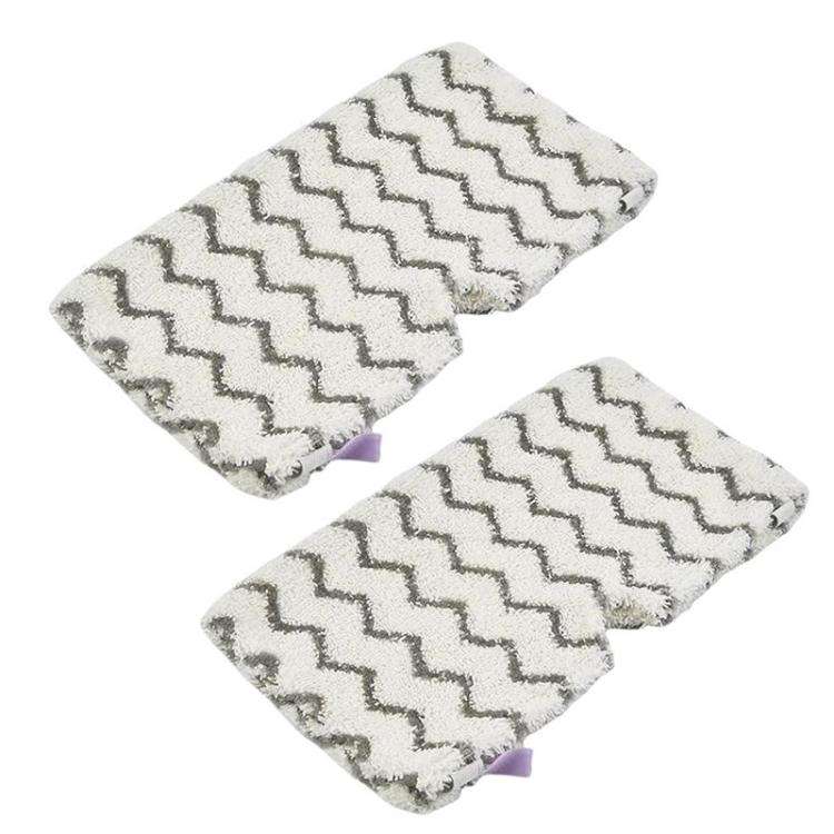 2pcs /Pack Rag Mop Pad for Shark Steam Pocket Mop S3501 S3901 S3550 S3601(White)