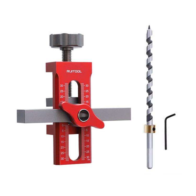 RUITOOL Cabinet Door Installation Locator Aids Adjustable Rebounder Punched Mounting Jig Leveling...