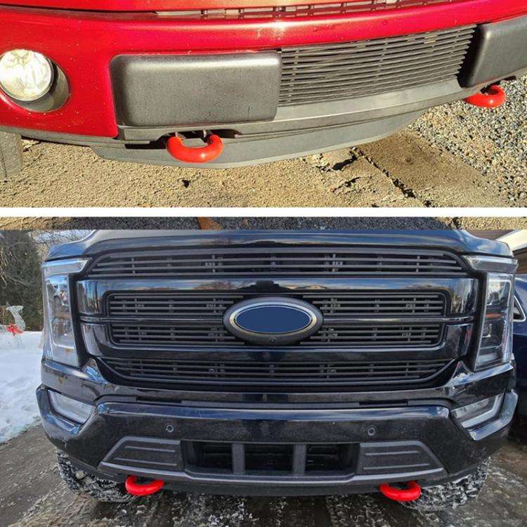 For Ford/Toyota Trailer Hitch Protection Ccover(Blue)