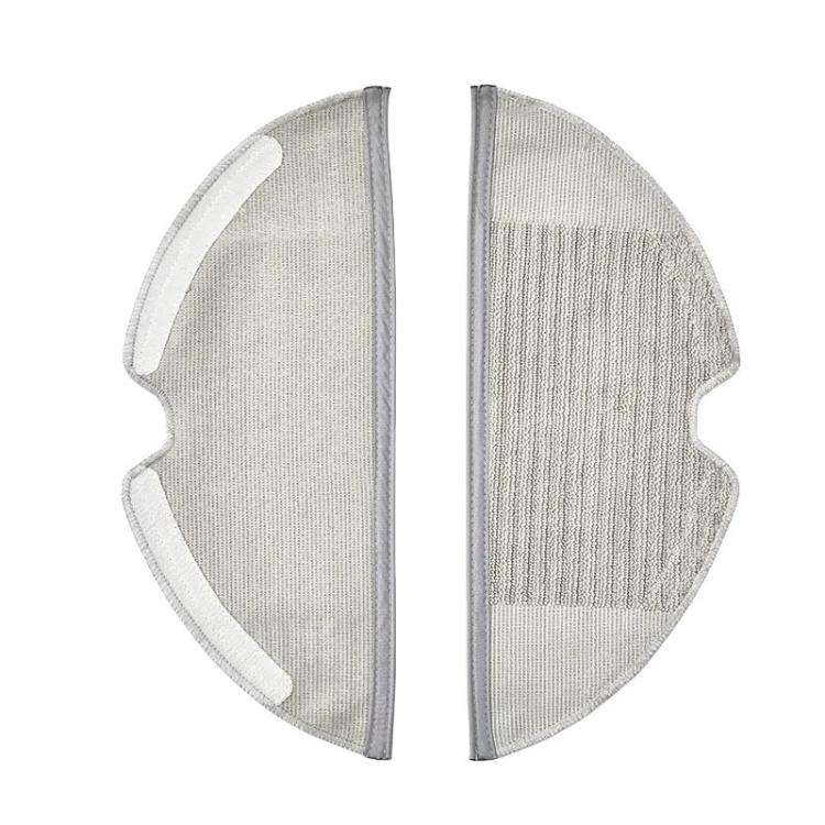 2pcs /Pack Mop Pads For Xiaomi Mijia 1C / 2C / 1T Robot Vacuum Cleaner Accessories(Gray)