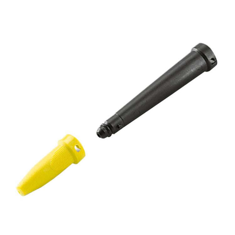 For Karcher Steam Cleaner Reusable Extension Nozzle(Black Yellow)