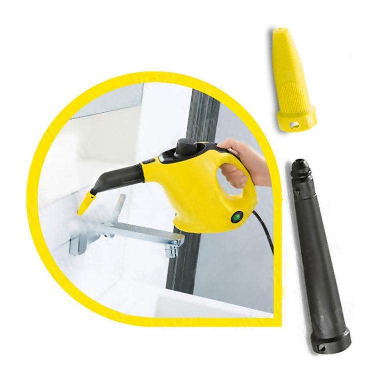 For Karcher Steam Cleaner Reusable Extension Nozzle(Black Red)