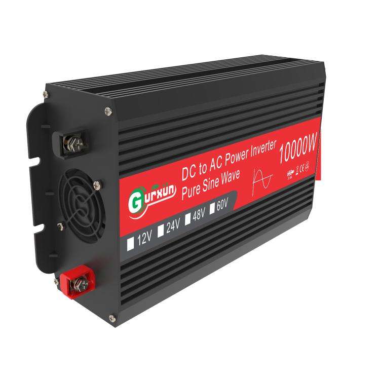 Gurxun 1500W Dual USB Fast Charger Dual Digital Display Pure Sine Wave Inverter, Spec: Brazil Plu...