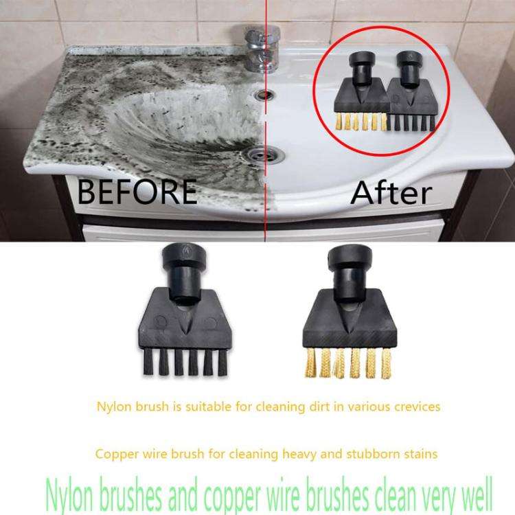 For Karcher SG-42 / SG-44 / SC1-SC5 Steamer Cleaning Small Flat Brush Accessories, Style: Nylon