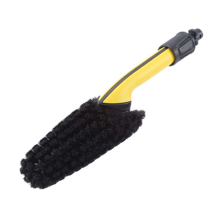For Karcher K2 / K3 / K4 / K5 / K6 / K7 High Pressure Car Washer Wheel Rim Washing Brush(Yellow)