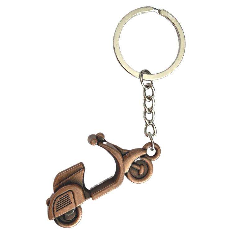 Electric Motorcycle Metal Keychain Pendant(GX-041)