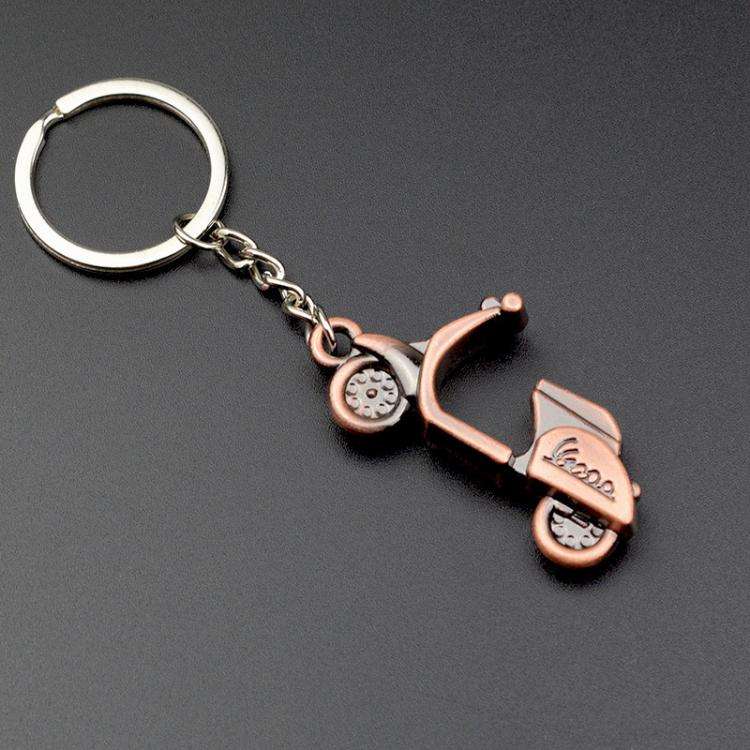 Electric Motorcycle Metal Keychain Pendant(GX-041)