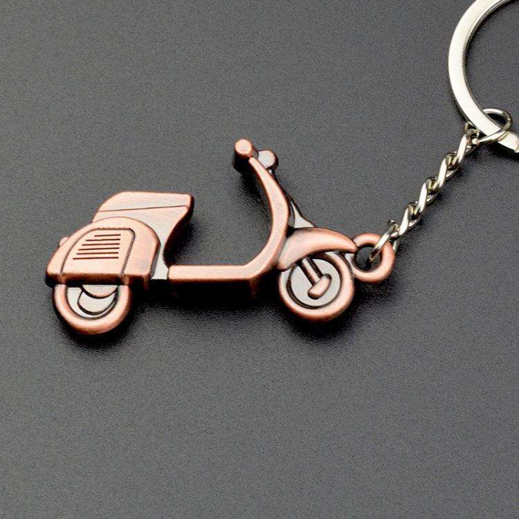 Electric Motorcycle Metal Keychain Pendant(GX-041)