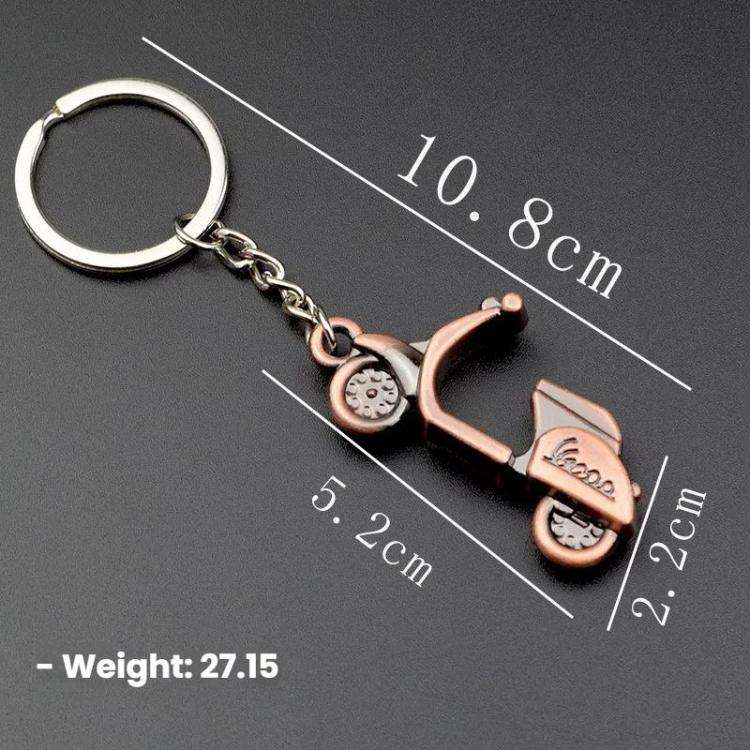Electric Motorcycle Metal Keychain Pendant(GX-041)