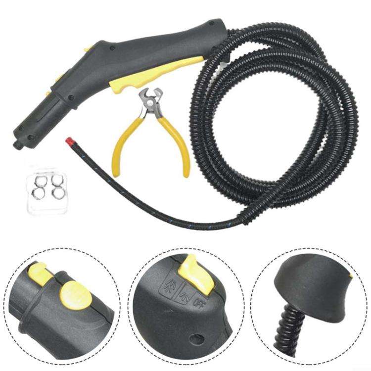 7pcs / Set For Karcher SC4 / SC2 / SC3 / CTK10 / STK20 Steam Cleaner Switch Control Handle Hose(G...