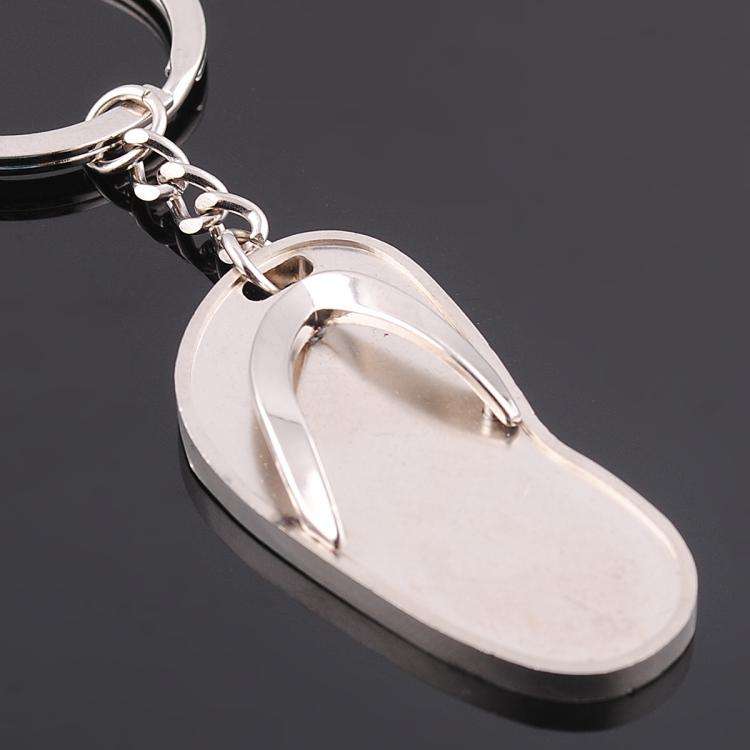 Flip-flops Metal keychain Pendant