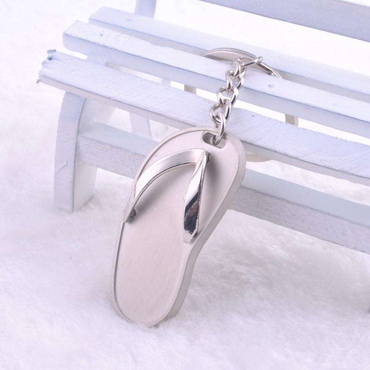 Flip-flops Metal keychain Pendant