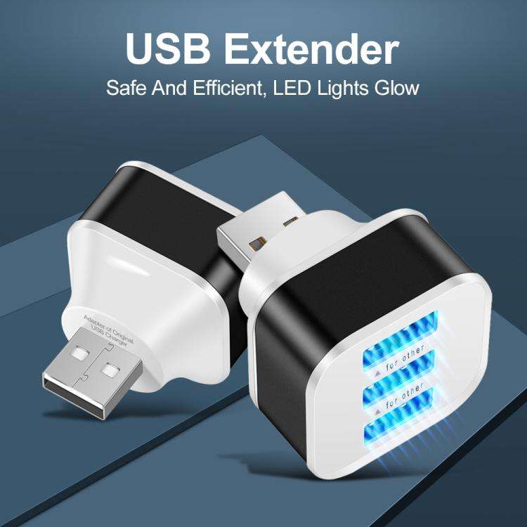 USB 2.0 HUB 3-port Expander(Gold)