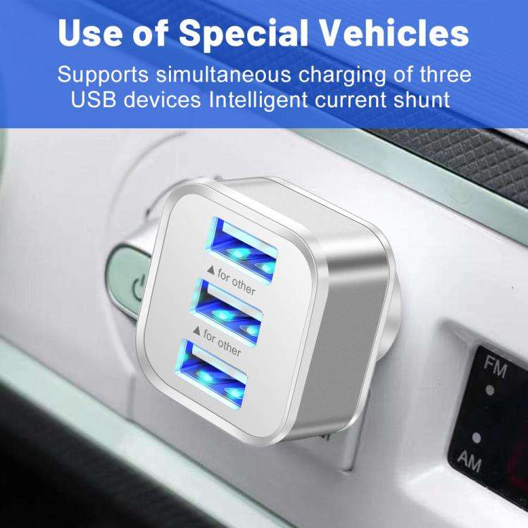 USB 2.0 HUB 3-port Expander(Gold)