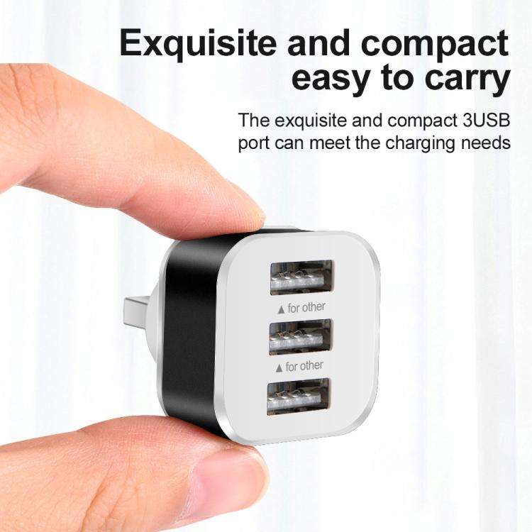 USB 2.0 HUB 3-port Expander(Gold)