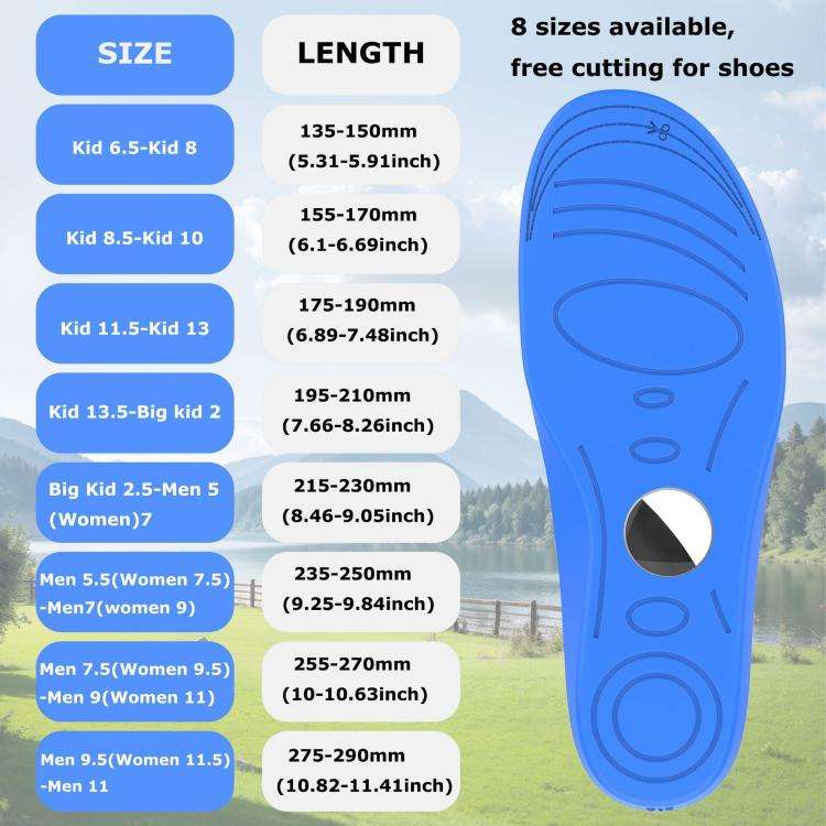 For AirTag Locator Insole Cover Children and The Elderly Hidden Anti-lost Device, Size: 275290MM