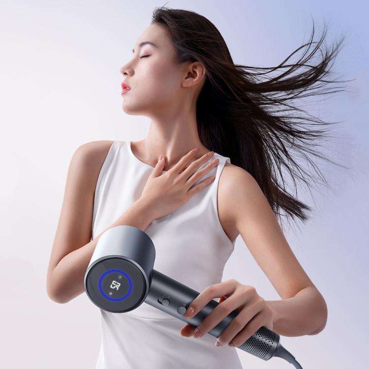 D3 110000 High Speed Smart Constant Temperature Negative Ion Hair Dryer, Color: US Plug Purple