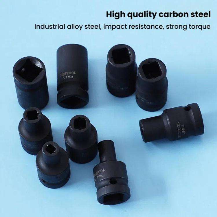 RUITOOL 1/2 inch Tap Socket Pneumatic Wrench Square Socket Inner Quarter Square Hole Wrench Tool,...