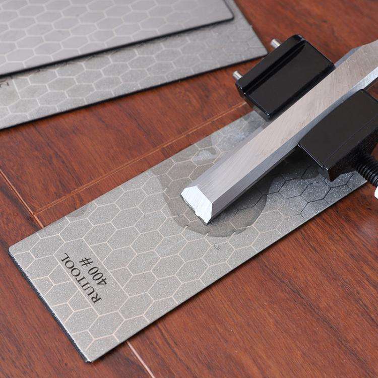 RUITOOL Emery Sharpening Disc Rectangular Diamond Honeycomb Knife Sharpener Household Polishing T...