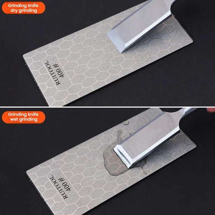 RUITOOL Emery Sharpening Disc Rectangular Diamond Honeycomb Knife Sharpener Household Polishing T...