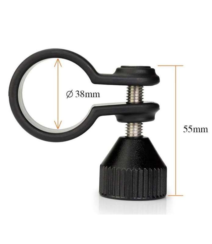 Diameter 26mm Adjustable Diving Flashlight Holder Mount Clamp For Dive Photography