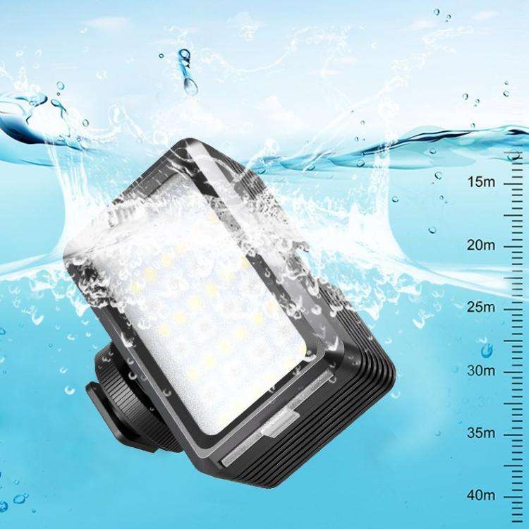 SL-105RGB  40 LEDs Fill Light 40m Waterproof Depth for Sports Cameras