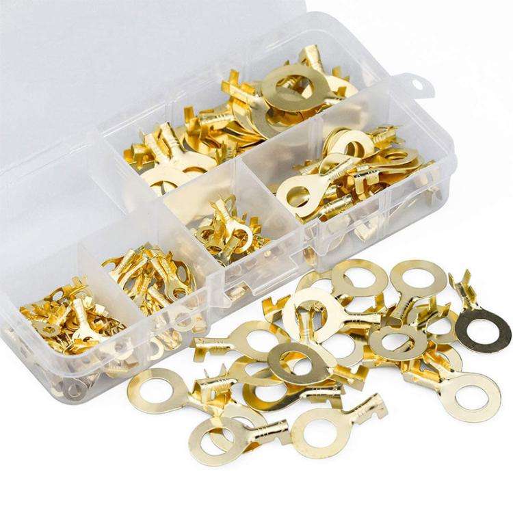 150pcs / Box M3 / M4 / M5 / M6 / M8 / M10 Ring Cable Connector Wiring Gasket