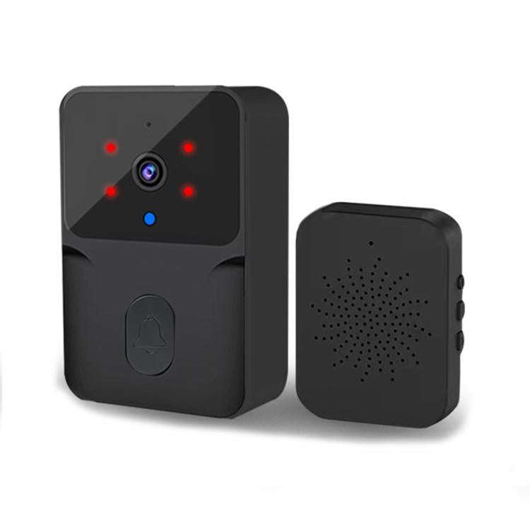 M8 WiFi Video Doorbell Supports Tuya APP Remote HD Night Vision Voice Intercom(Black)