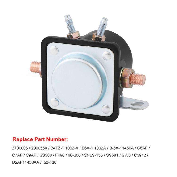 Heavy Duty Starter Solenoid Relay For Ford / Jeep / Lincoln / Mercury 1958-1991 SW-3 Parts(B6AZ-1...