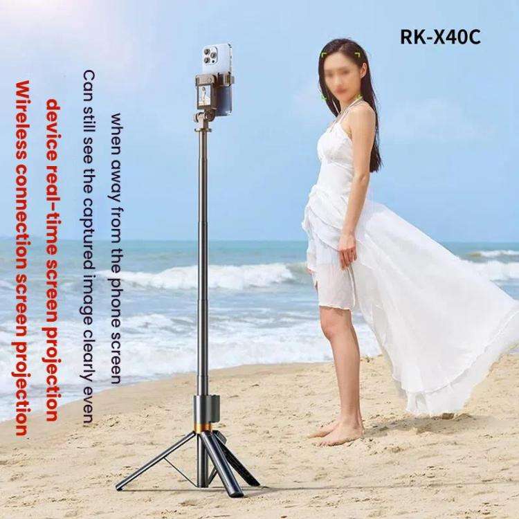 Mobile Phone Screen Mirroring Selfie Stick Real-time Display Mobile Phone Rear Photo Live Tripod ...