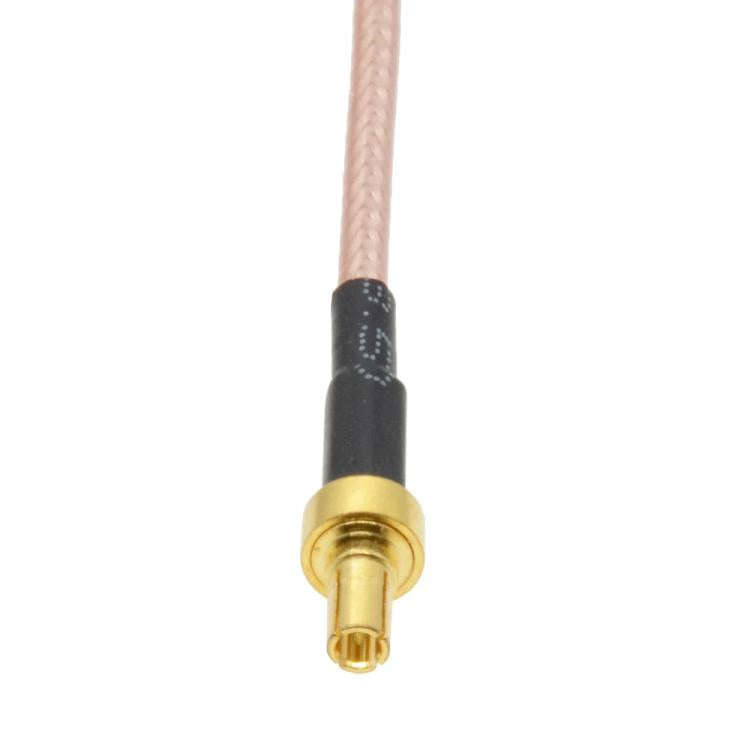 20cm F Male To CRC9 Male Coaxial RF Cable RG316 Jumper Cable