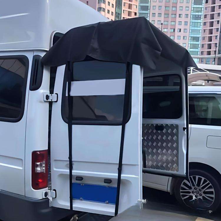 176 x 114cm Thickened Waterproof Sunshade Oxford Cloth RV Tailgate Sunshade Cover For Ford Transi...
