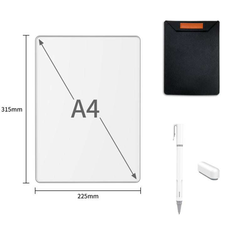 Nano-Microcapsule Magnetic Whiteboard Drawing Draft Writing Board, Size: A4 16 Inches