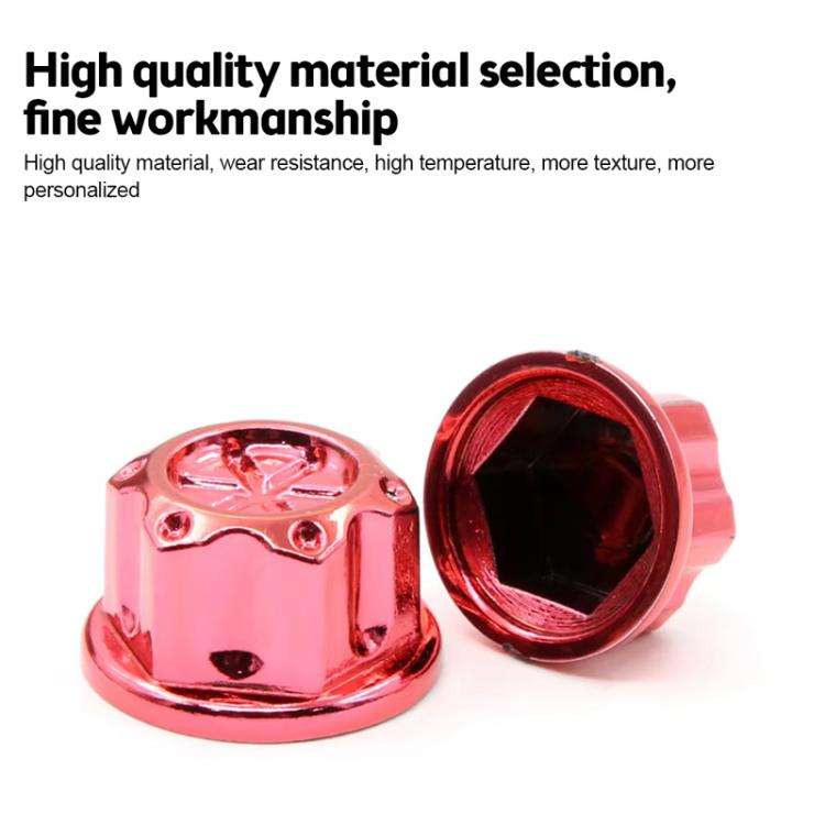 E-Bike Motorcycle Hexagonal Screw Cap Modification Accessories Electroplated Burned Titanium Scre...