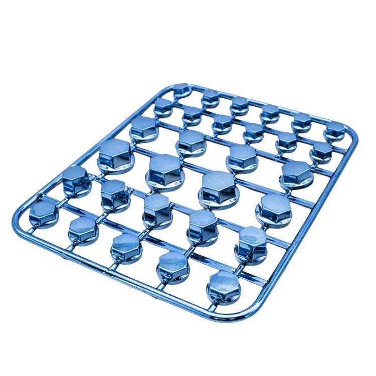 Motorcycle Scooter Modification Parts Screw Cover Decorative Screw Cap(Blue)