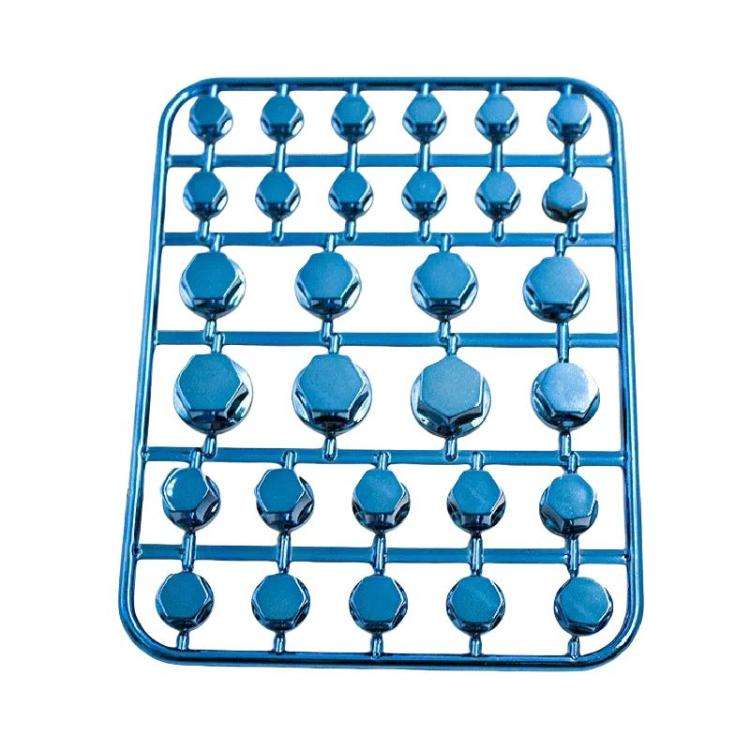 Motorcycle Scooter Modification Parts Screw Cover Decorative Screw Cap(Blue)