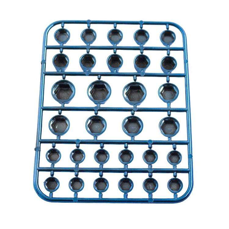 Motorcycle Scooter Modification Parts Screw Cover Decorative Screw Cap(Blue)