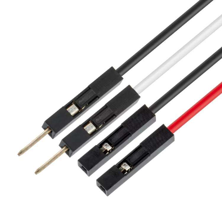 SMB Female To Dual DuPont Male RG316 RF Test Extension Adapter Cable(1m)