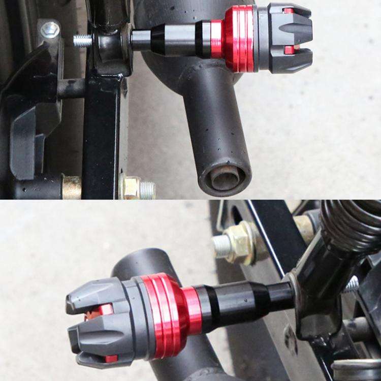 Motorcycle Modification Parts Universal Anti-Drop Rubber Sports Bike Scooter Frame Anti-Drop Bar(...