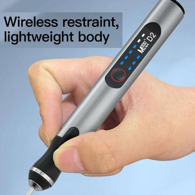 MaAnt D2 Rechargeable Speed Regulating Electric Grinding Pen Small Sanding Machine With 7 Sanding...