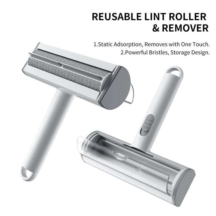 Pet Hair Removal Tool Reusable Lint Roller for Cats & Dogs(Light Brown)