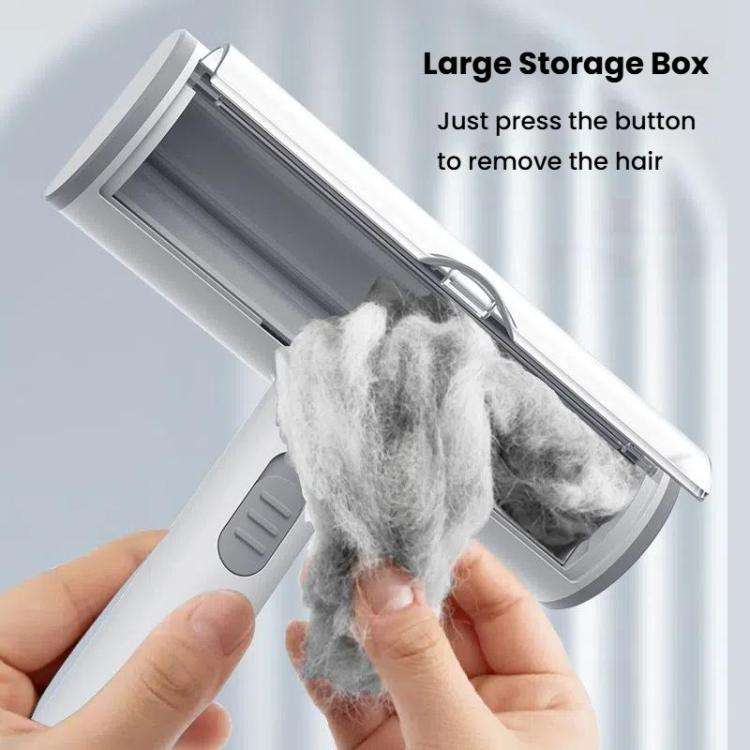 Pet Hair Removal Tool Reusable Lint Roller for Cats & Dogs(Light Gray)