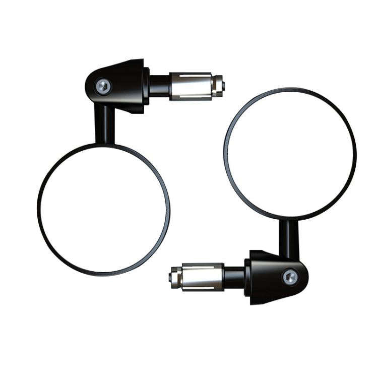2pcs /Set Motorcycle Rearview Mirror Modified Retro Folding Round E-Bike Universal Reversing Mirr...
