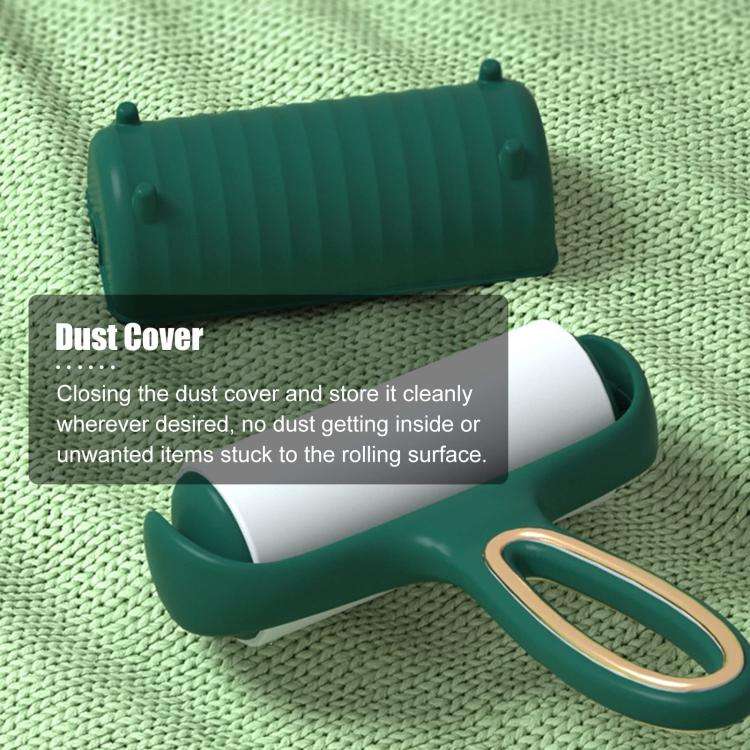 Lint Roller Tearable Pet Hair Removal Brush With 3 Refills(Green)